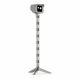 12SQUARE Pixel Robot Art Light