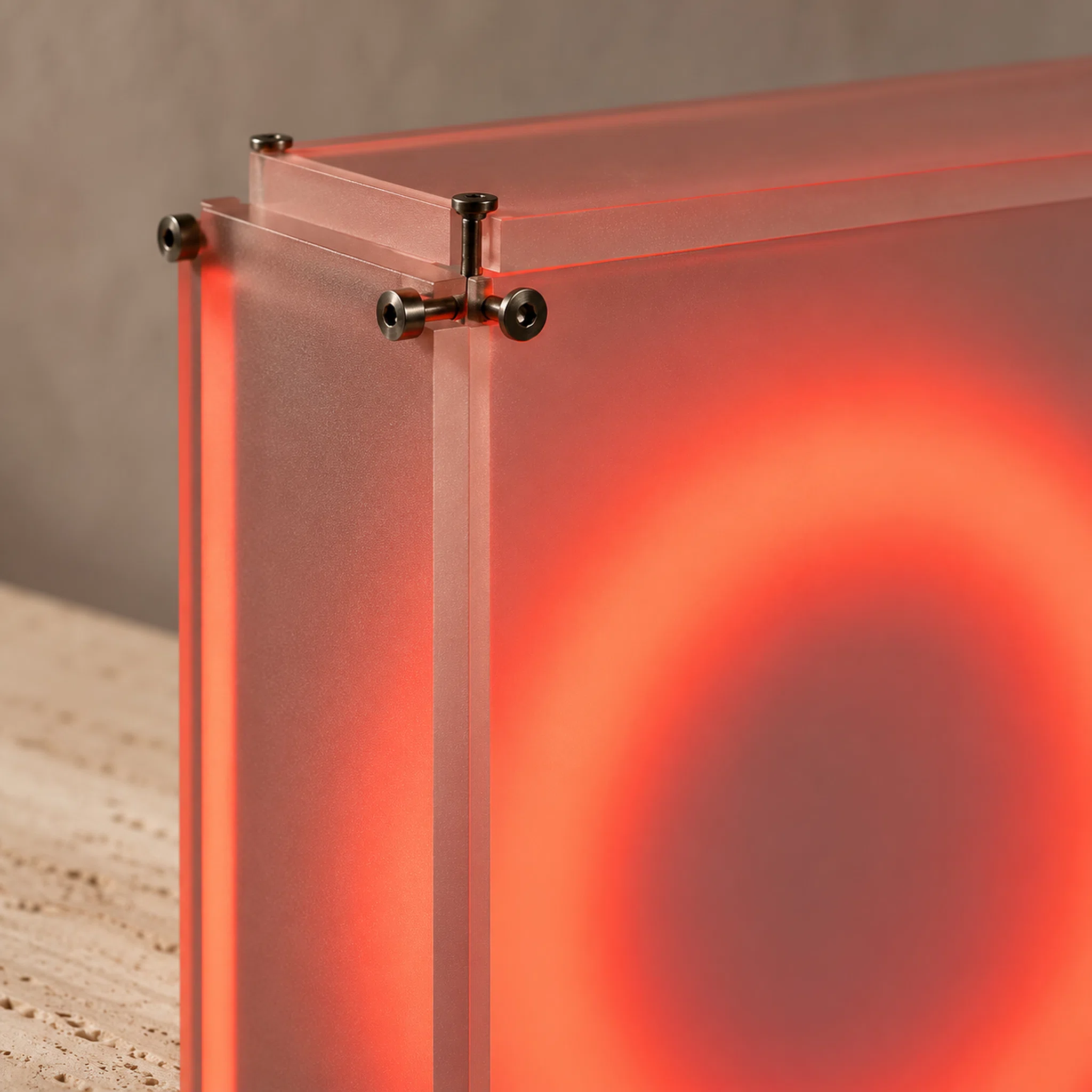 12SQUARE Jelly Ring Accent Lamp - Orange - Image 2