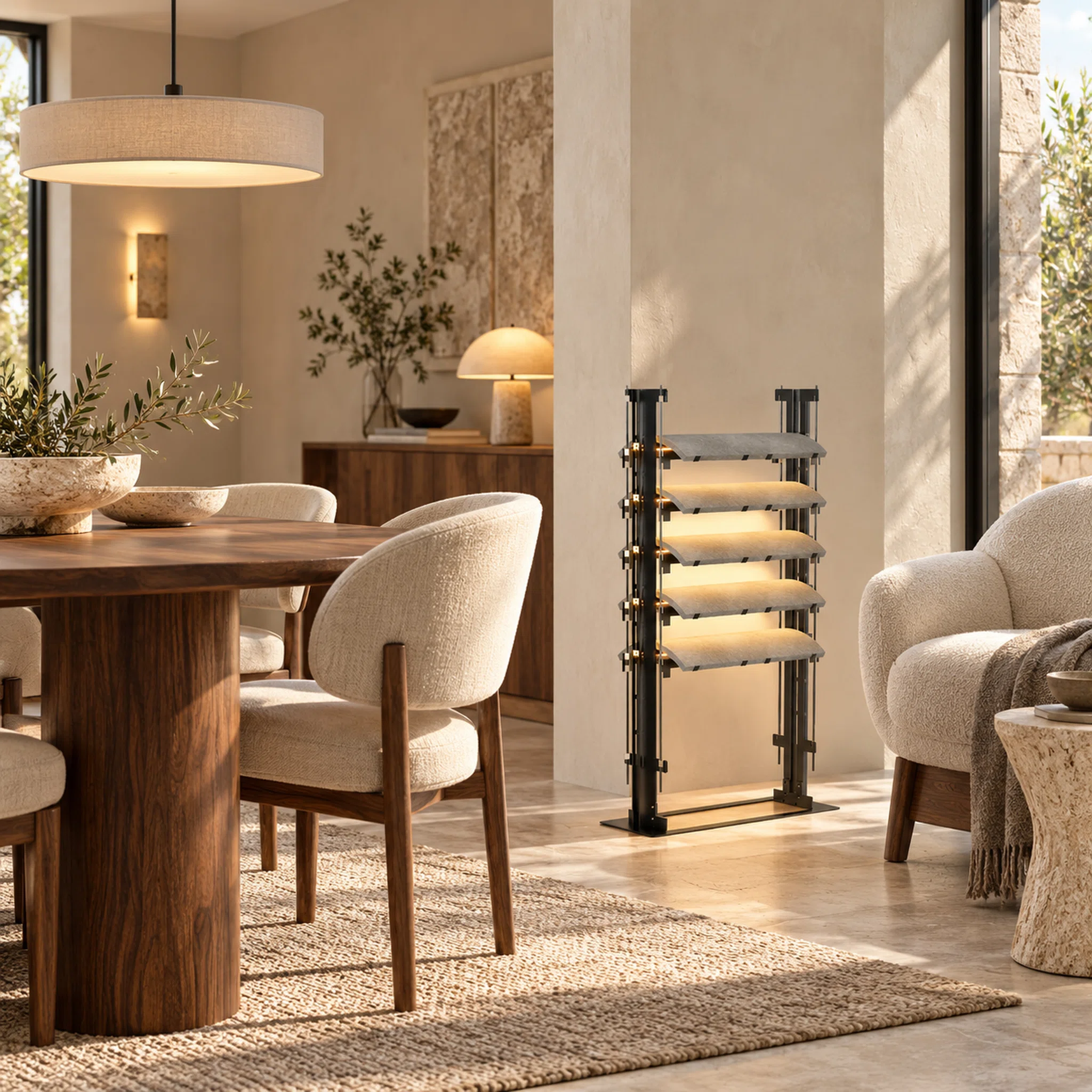 12SQUARE Roof Tile Floor Lamp - Image 4