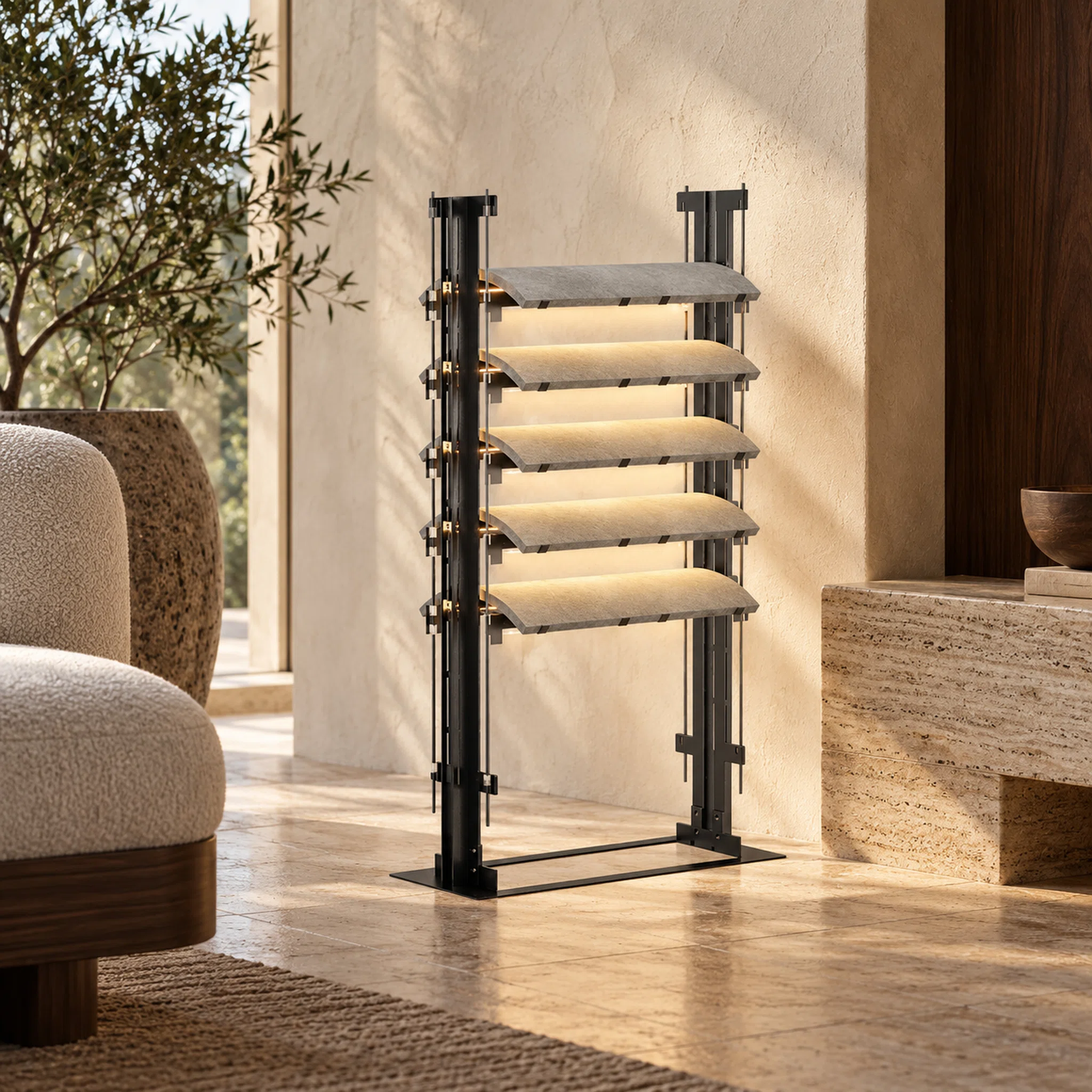 12SQUARE Roof Tile Floor Lamp - Image 5