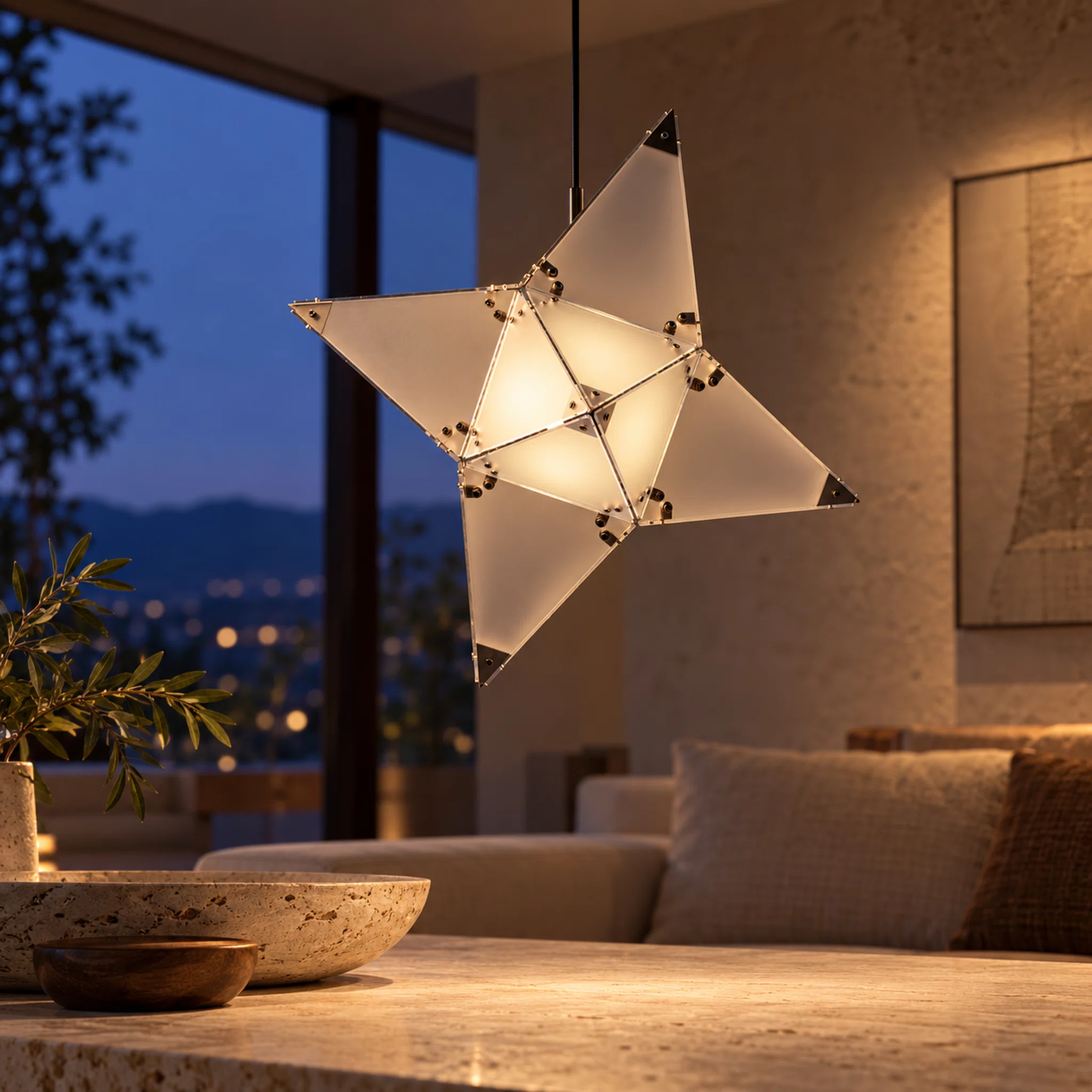 12SQUARE Nyota Star Pendant Light - Image 6