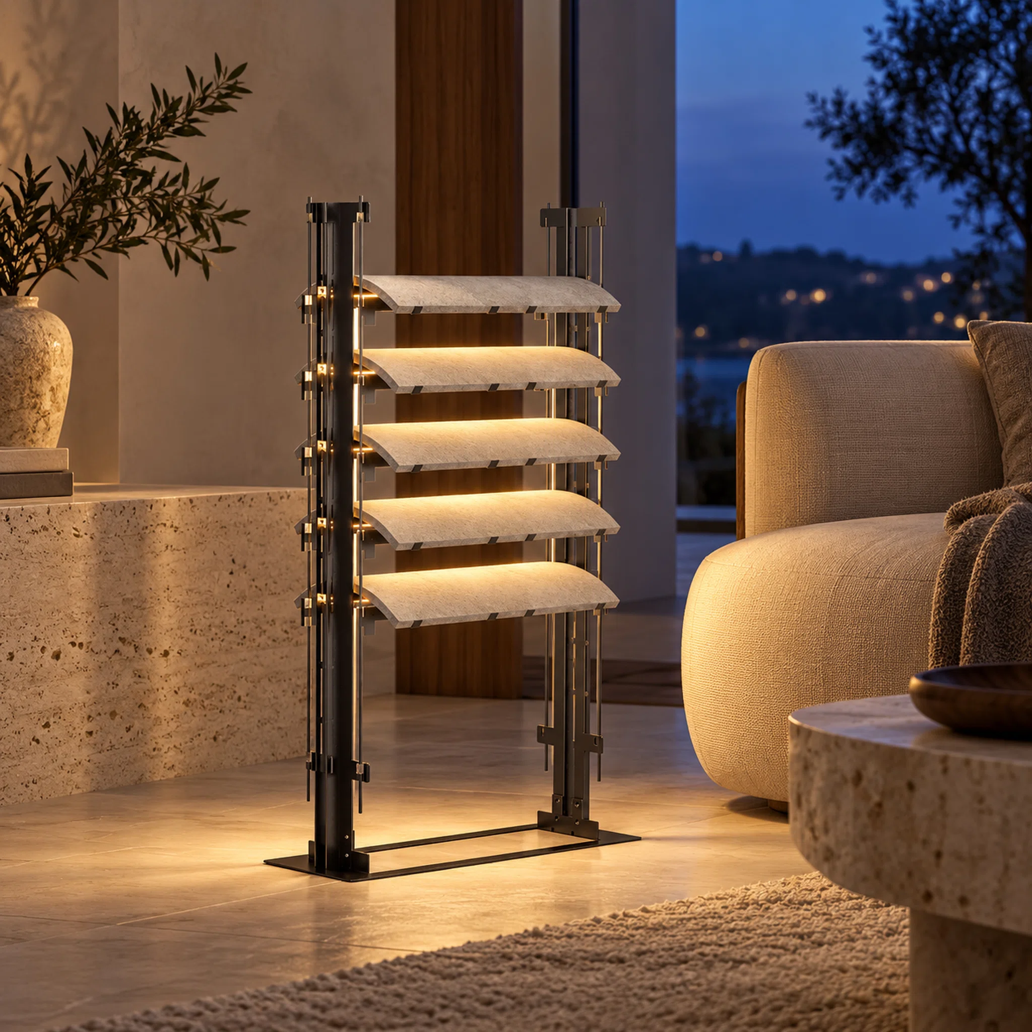 12SQUARE Roof Tile Floor Lamp - Image 6