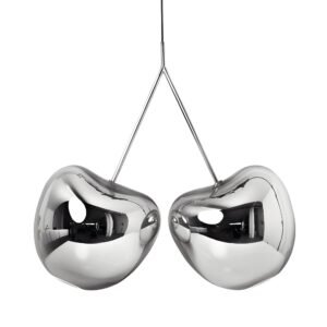 Cereza LED 2 Light Pendant - Silver