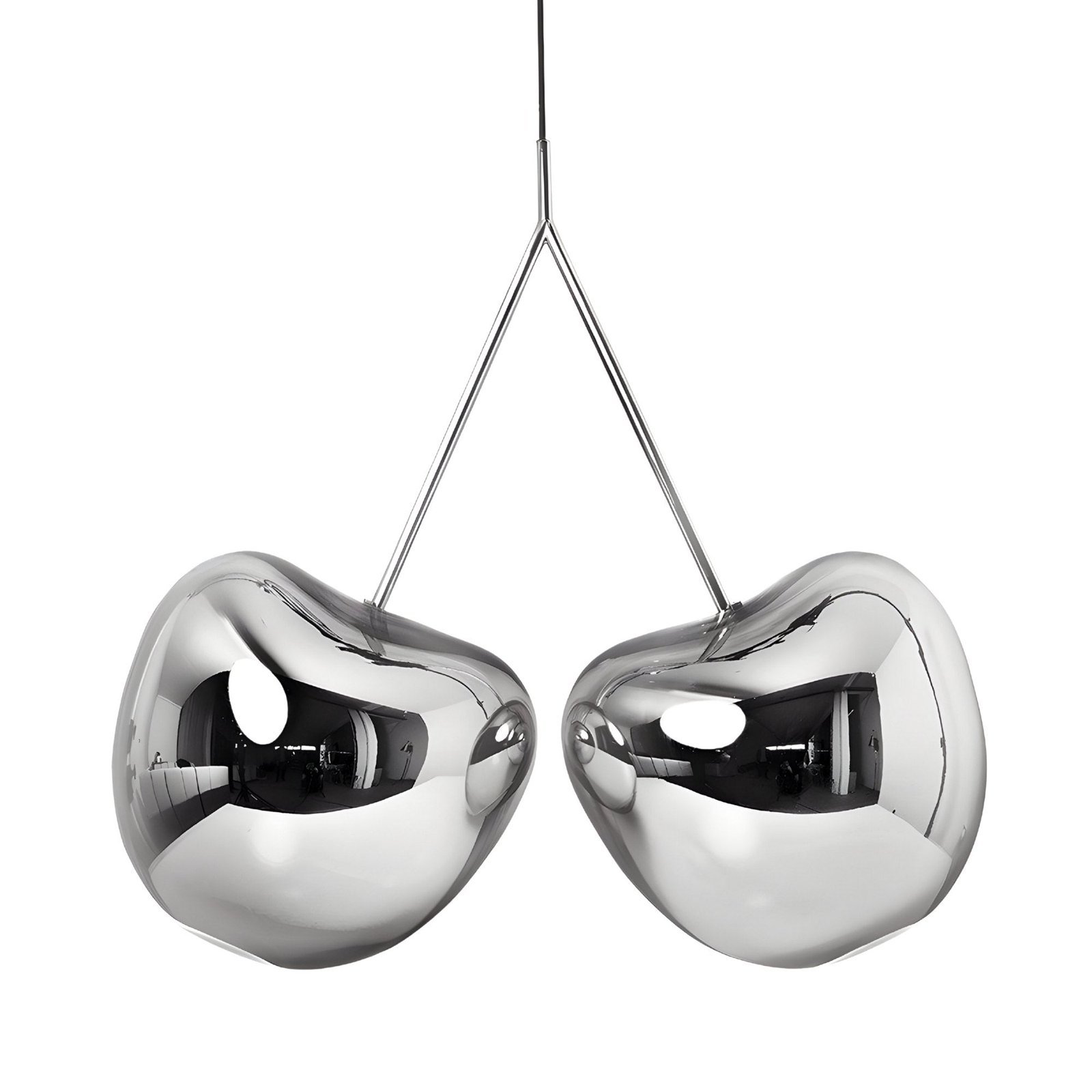 Cereza LED 2 Light Pendant - Silver