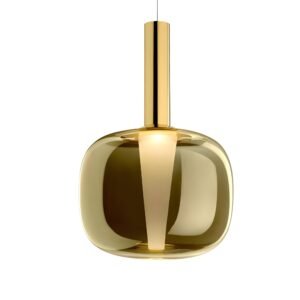 Dusk Dawn LED Pendant Light - Gold