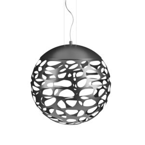 Elon LED Sphere Pendant Light - Matt Black