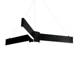 Fritz LED Linear Pendant Light - Matt Black