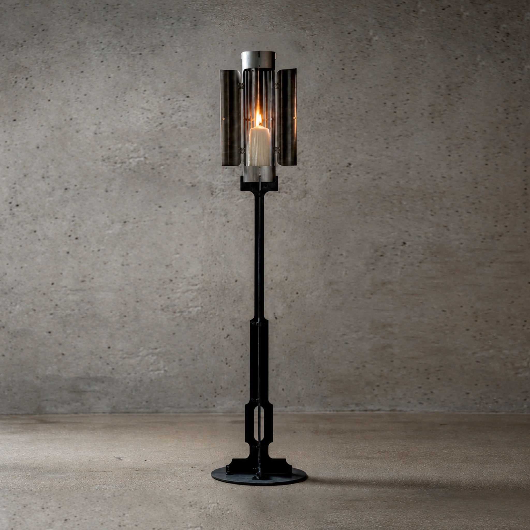 12SQUARE Gothic Industrial Candle Stand - Image 2