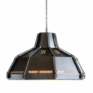 12SQUARE Octagonal Stainless Steel Pendant Light — white background product view