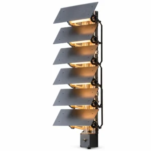12SQUARE Six-Leaf Mechanical Wall Light — white background product view