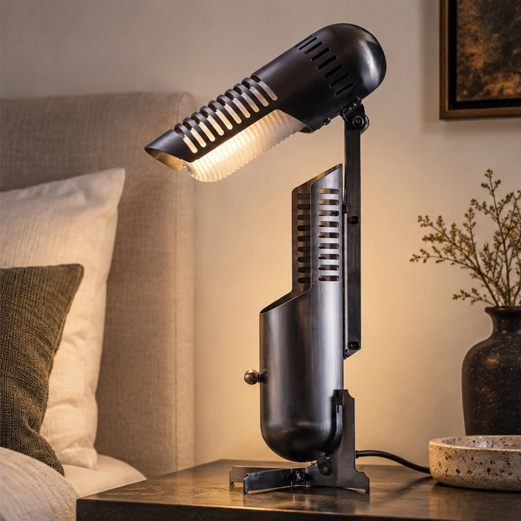 12SQUARE Pelican Table Lamp — close application view