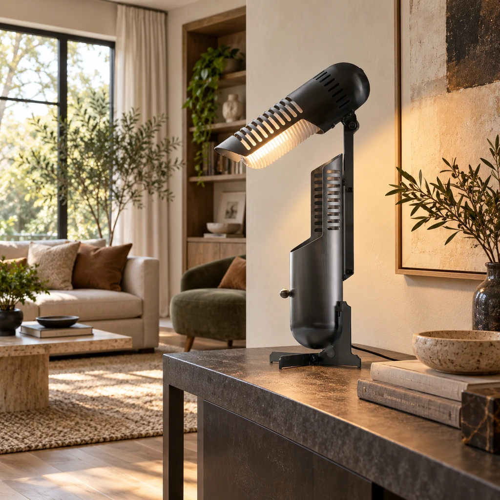 12SQUARE Pelican Table Lamp — room application view