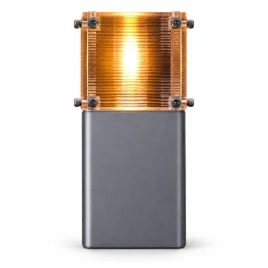 Candle Whisper Ambient Table Lamp — white background product view