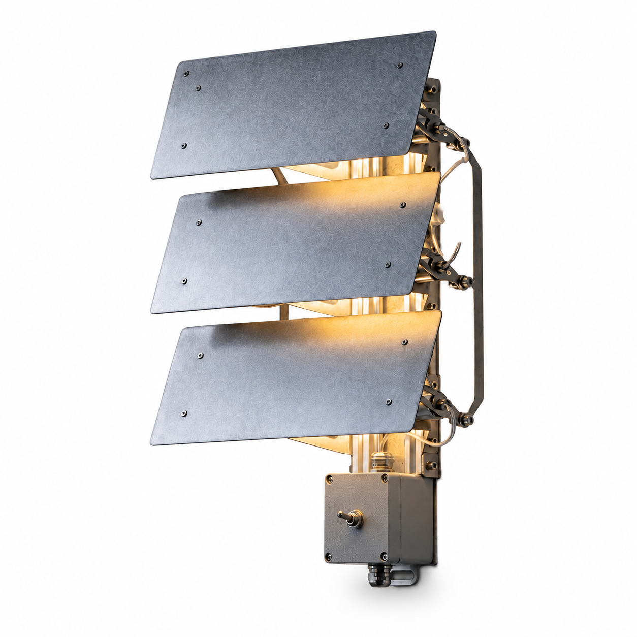 12SQUARE Three-Leaf Mechanical Wall Light