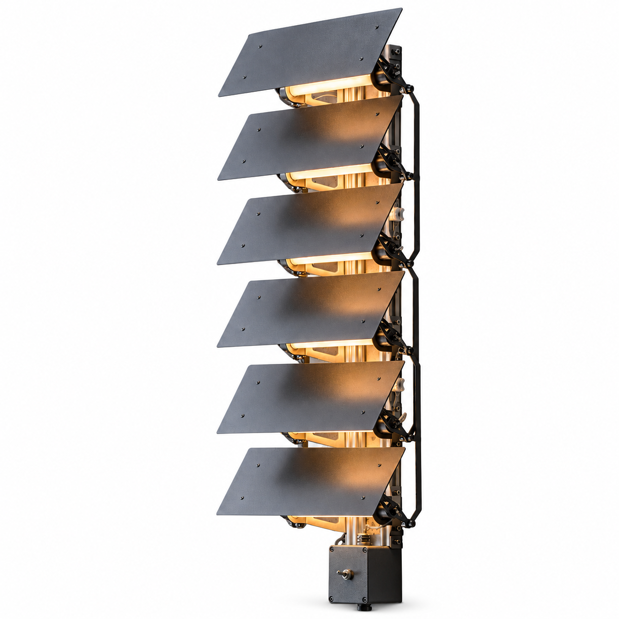 12SQUARE Six-Leaf Mechanical Wall Light