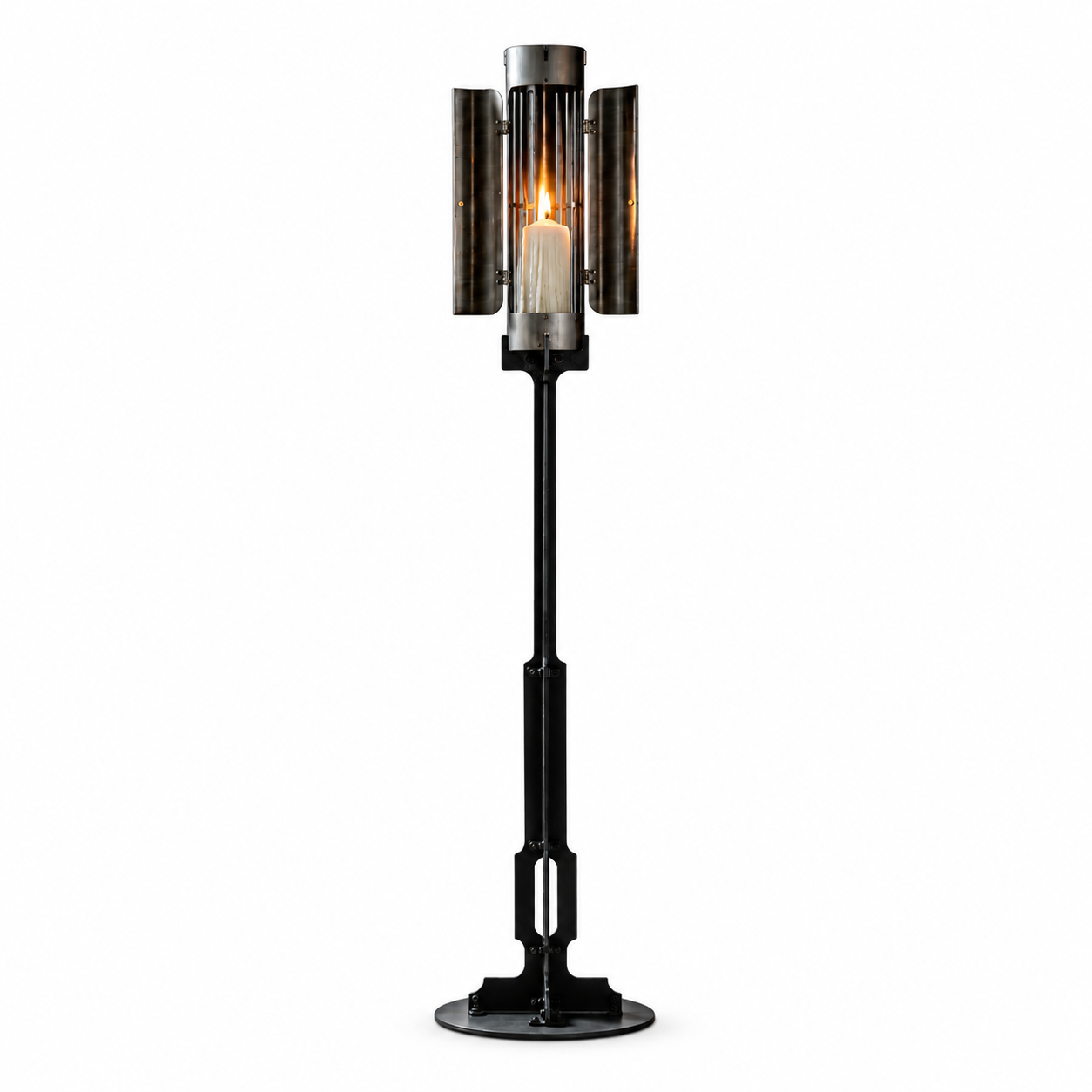 12SQUARE Gothic Industrial Candle Stand