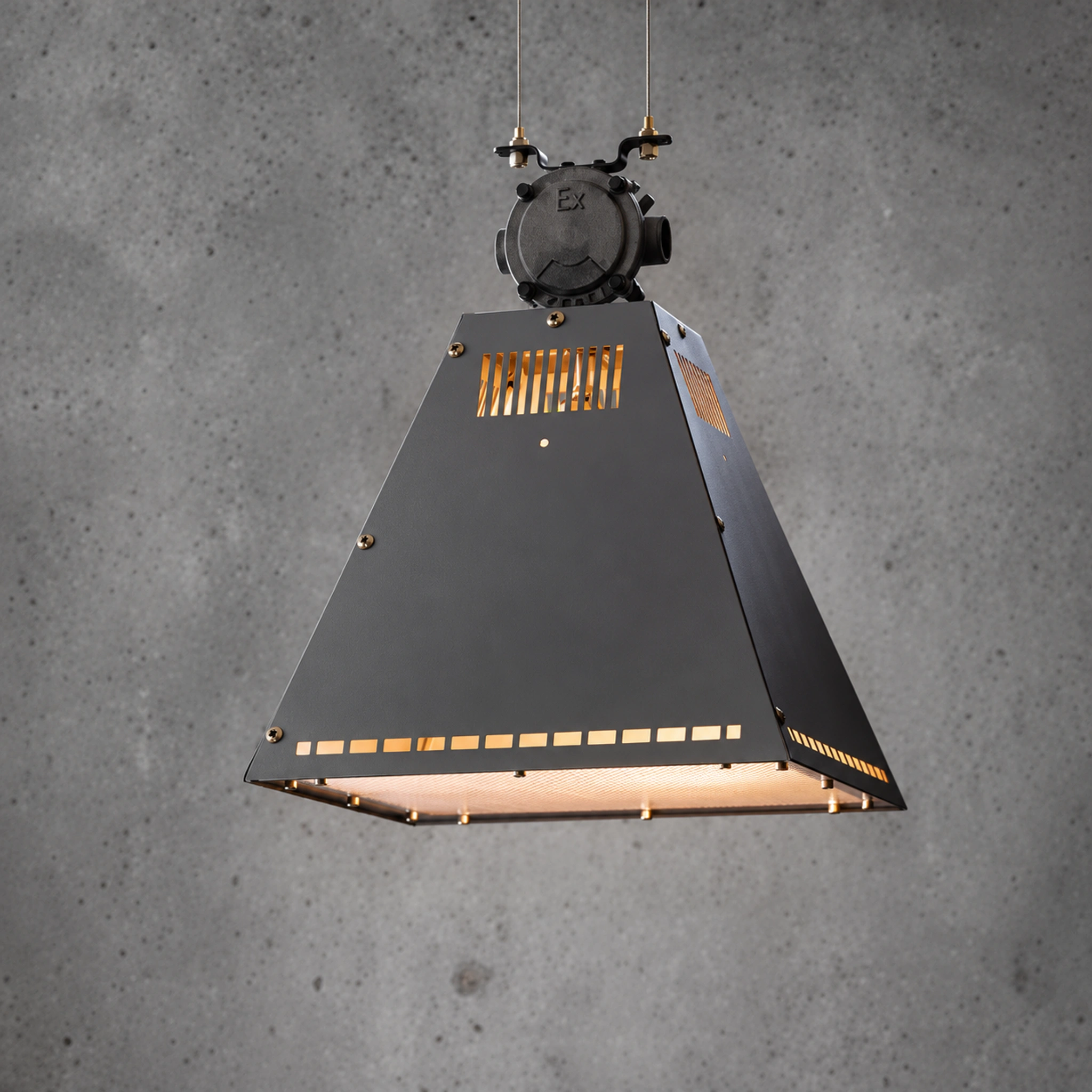 12SQUARE Vintage Mining Pendant Light